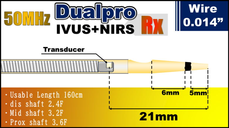 Nipro Dual Pro IVUS + NIRS Imaging Catheter